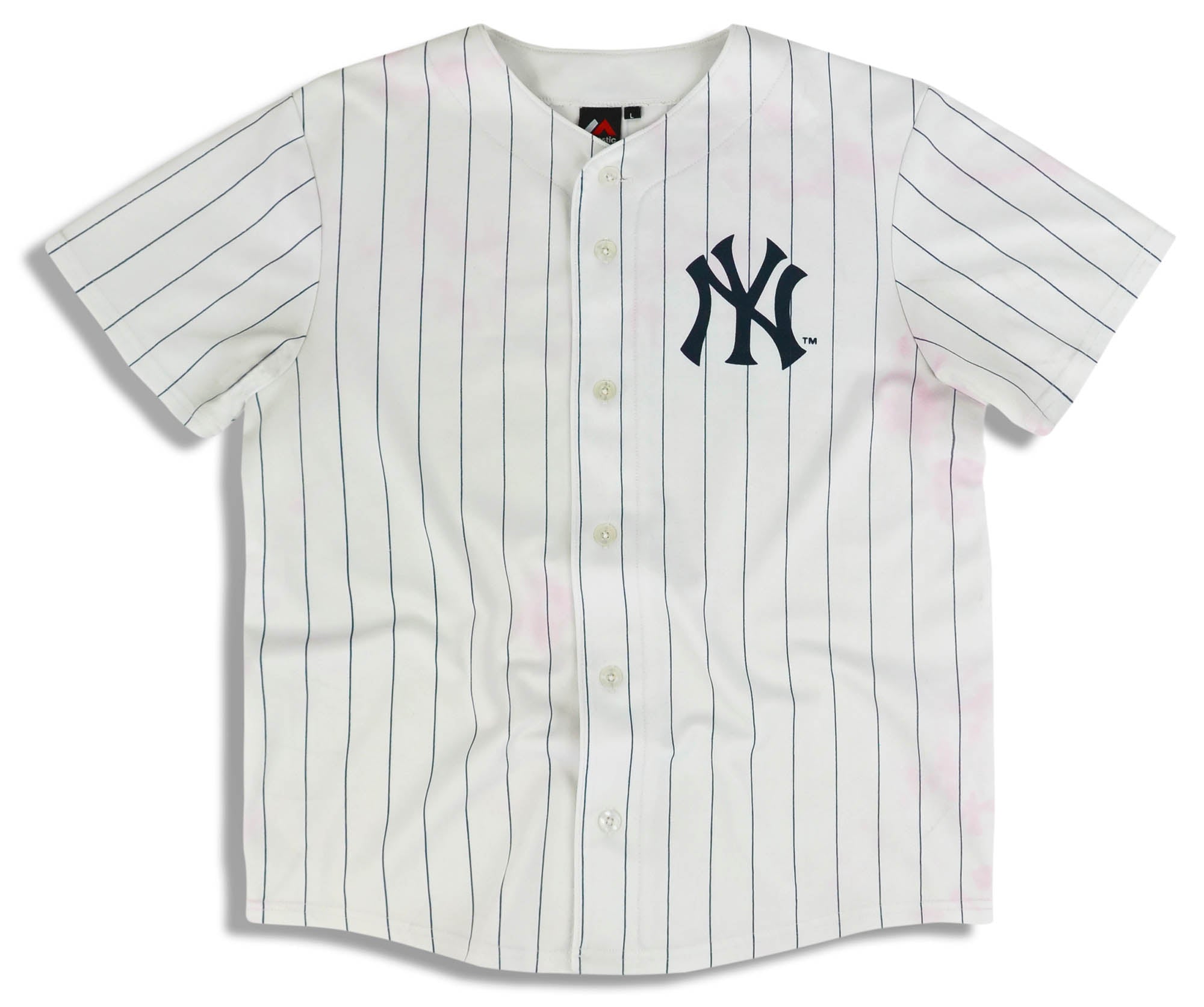 2000's NEW YORK YANKEES MAJESTIC JERSEY (HOME) L