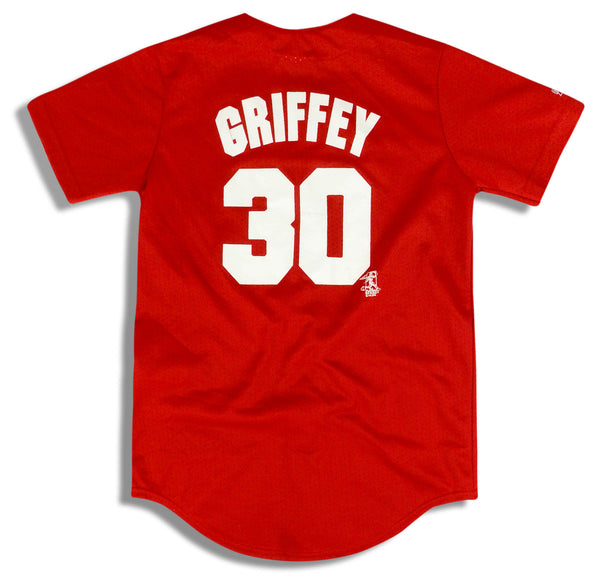 2003-06 Cincinnati Reds Griffey #30 Majestic Away Jersey (Very
