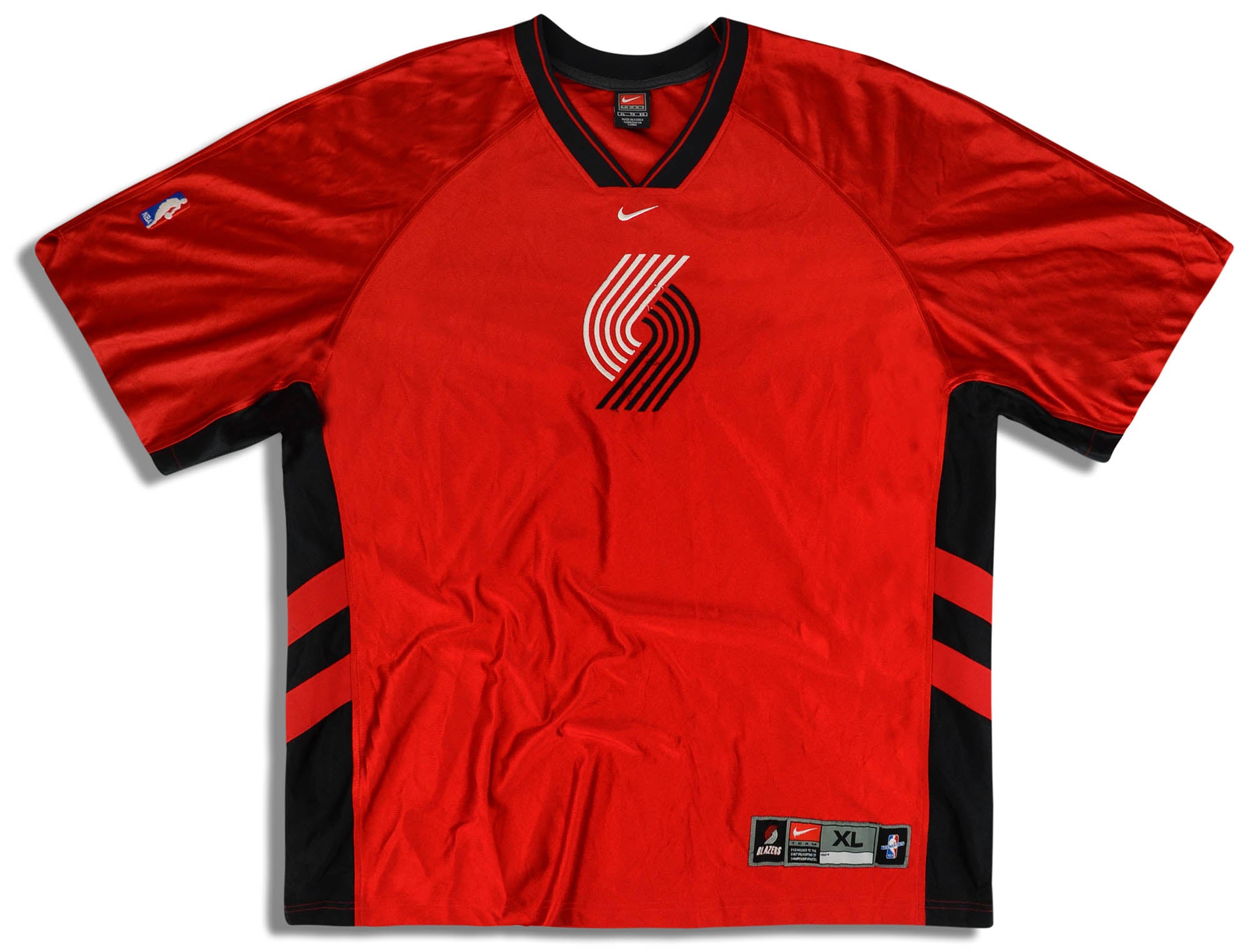 Detroit Pistons NBA Authentic Nike Vintage Team Colors Shooting Shirt