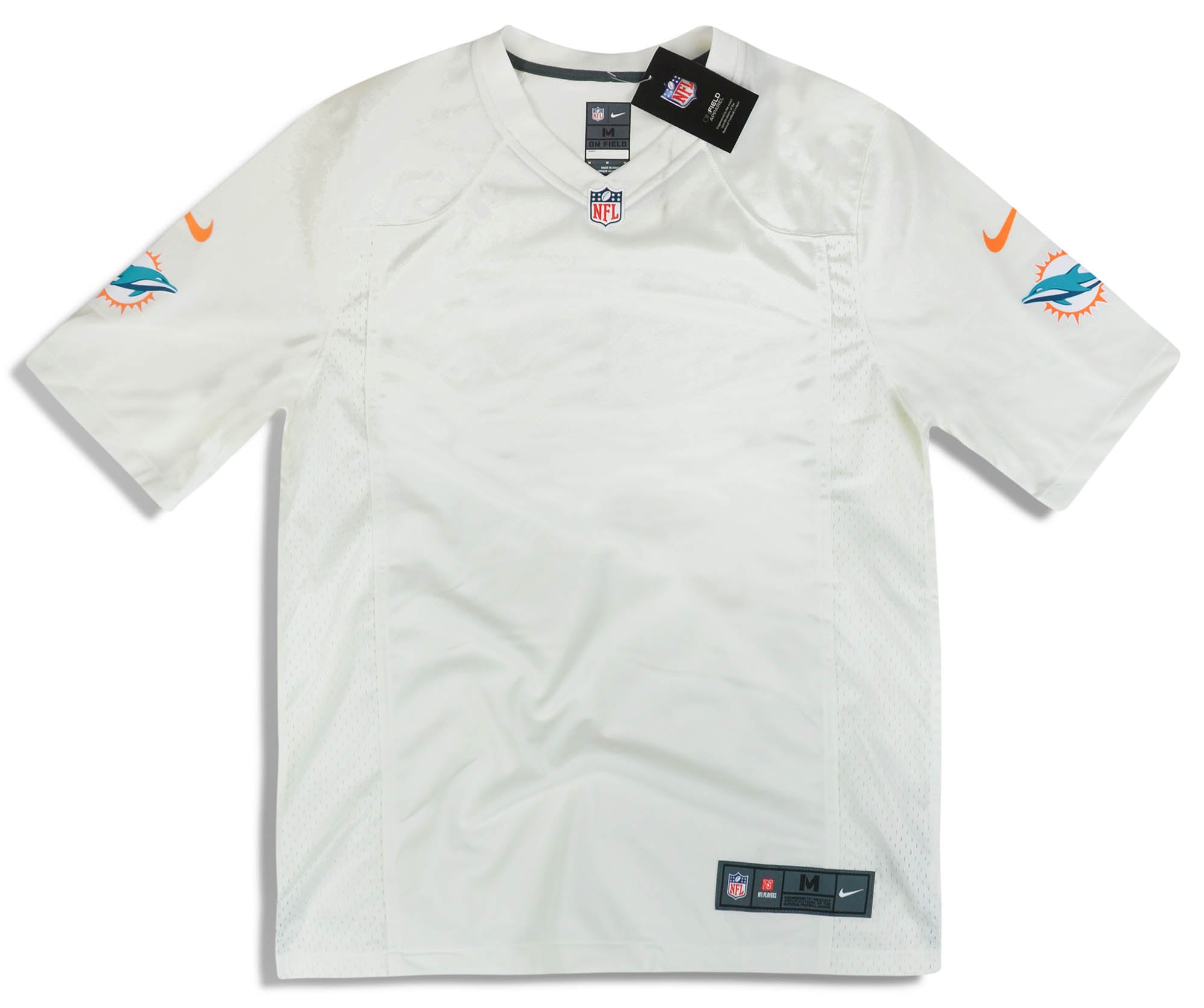 2018 MIAMI DOLPHINS NIKE GAME JERSEY (AWAY) M - W/TAGS