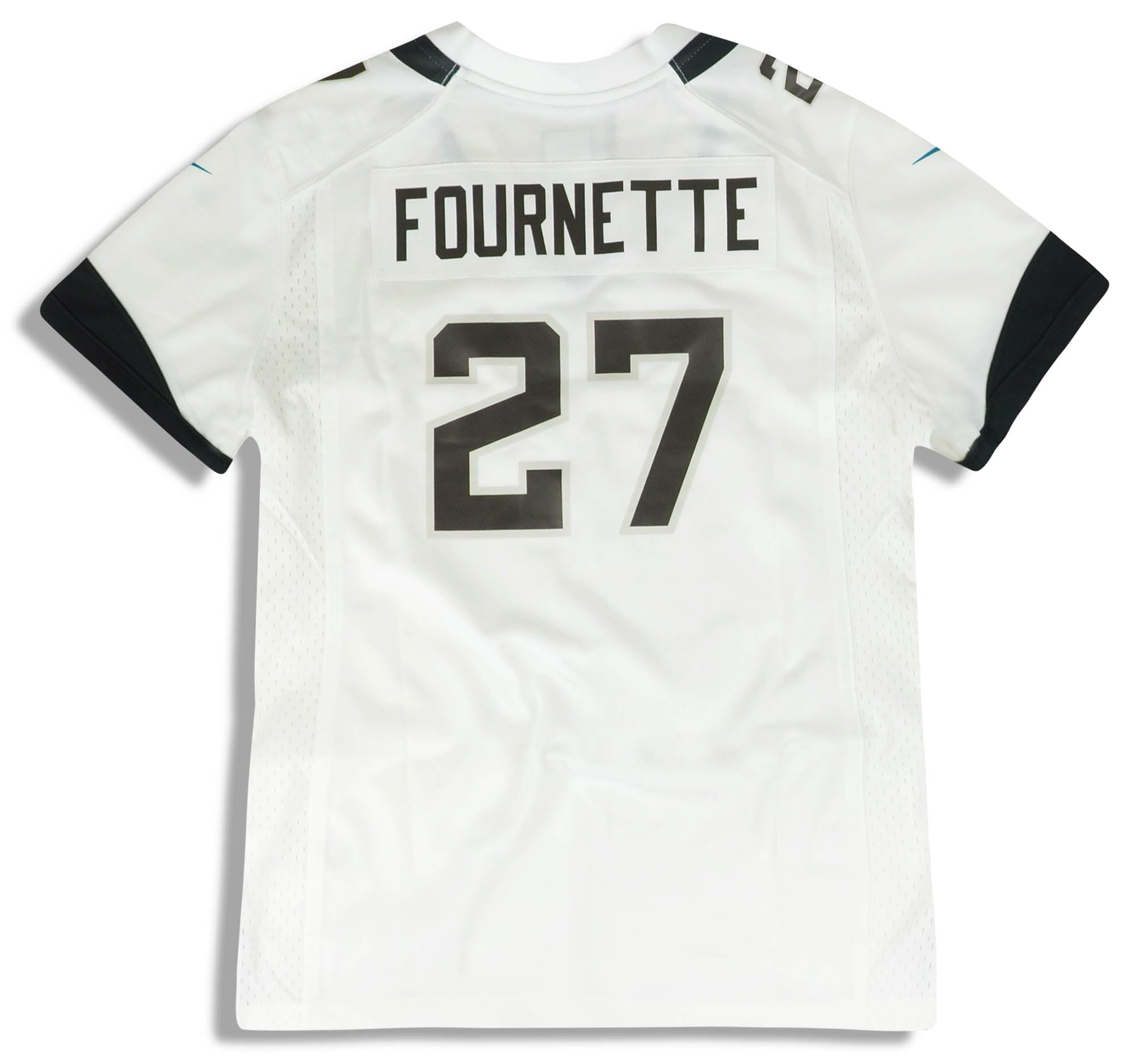 2018 JACKSONVILLE JAGUARS FOURNETTE #27 NIKE GAME JERSEY (AWAY) WOMENS (S) - W/TAGS