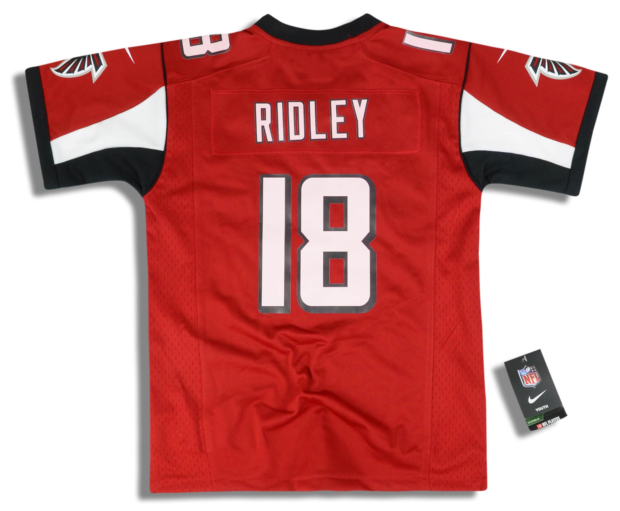 2018 ATLANTA FALCONS RIDLEY #18 NIKE GAME JERSEY (HOME) Y - W/TAGS