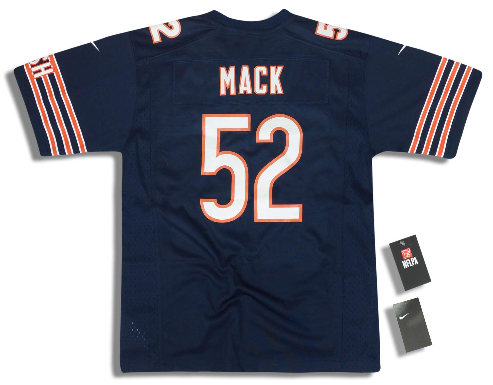 2018-19 CHICAGO BEARS MACK #52 NIKE GAME JERSEY (HOME) Y - W/TAGS