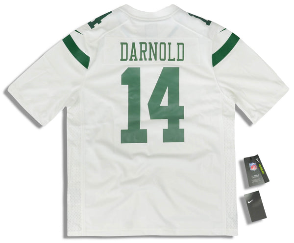 2019 NEW YORK JETS DARNOLD #14 NIKE GAME JERSEY (HOME) L - W/TAGS