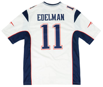 2018-19 NEW ENGLAND PATRIOTS EDELMAN #11 NIKE GAME JERSEY (AWAY) M - W/TAGS