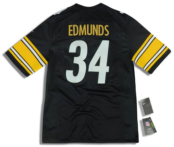 2018 PITTSBURGH STEELERS EDMUNDS #34 NIKE GAME JERSEY (HOME) L - W/TAGS