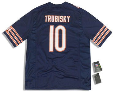 2018-19 CHICAGO BEARS TRUBISKY #10 NIKE GAME JERSEY (HOME) XL - W/TAGS