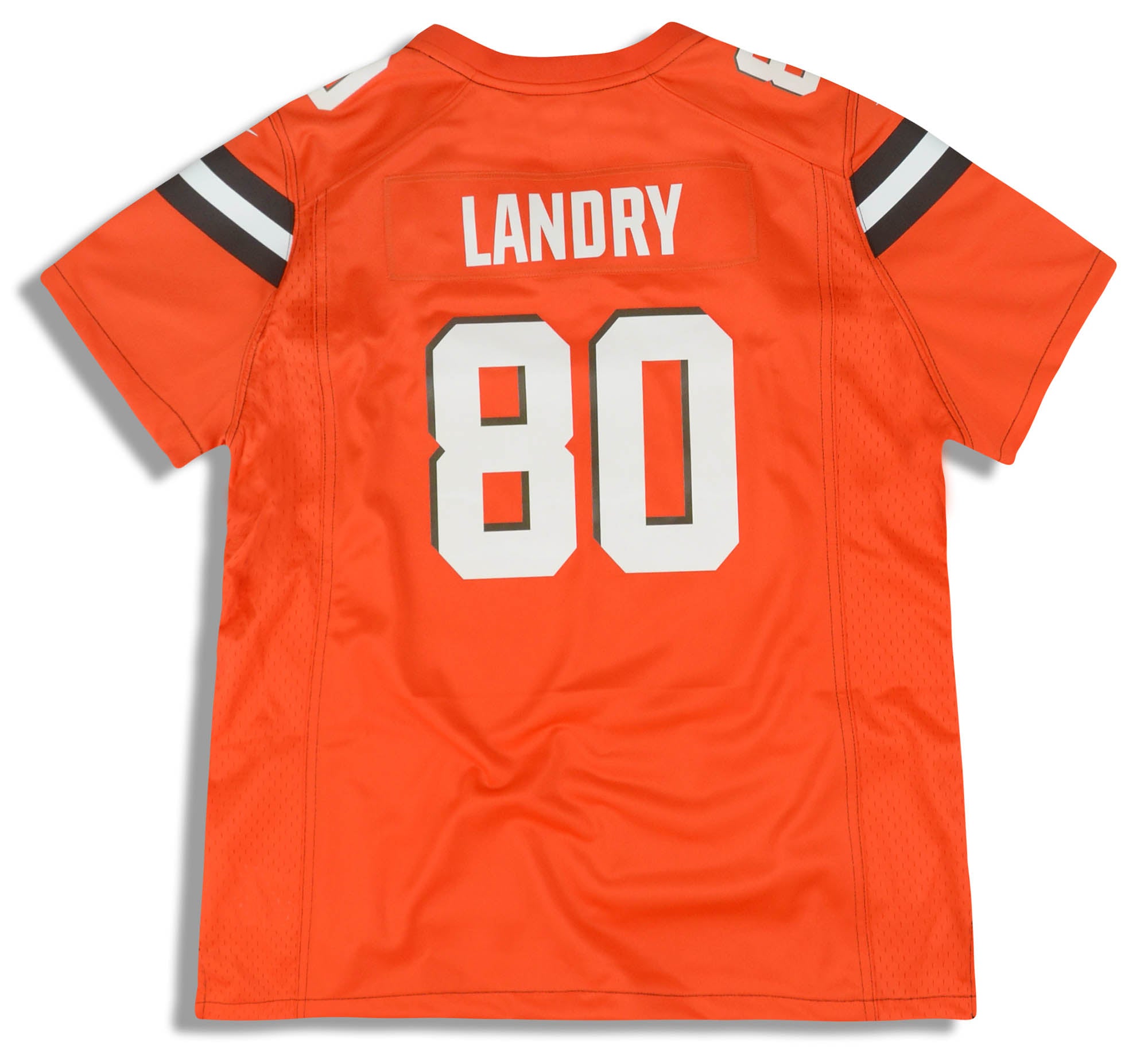 2018 CLEVELAND BROWNS LANDRY #80 NIKE GAME JERSEY (ALTERNATE) WOMENS (XL) - W/TAGS