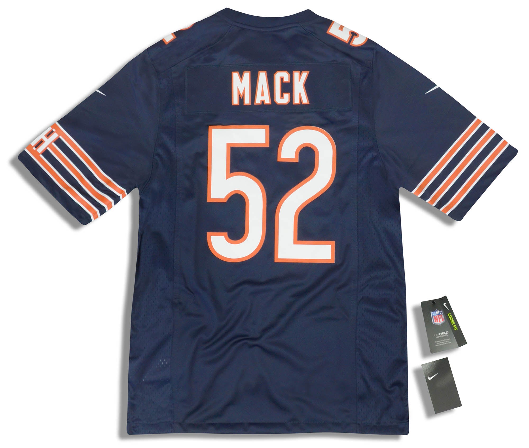 2018-19 CHICAGO BEARS MACK #52 NIKE GAME JERSEY (HOME) S - W/TAGS
