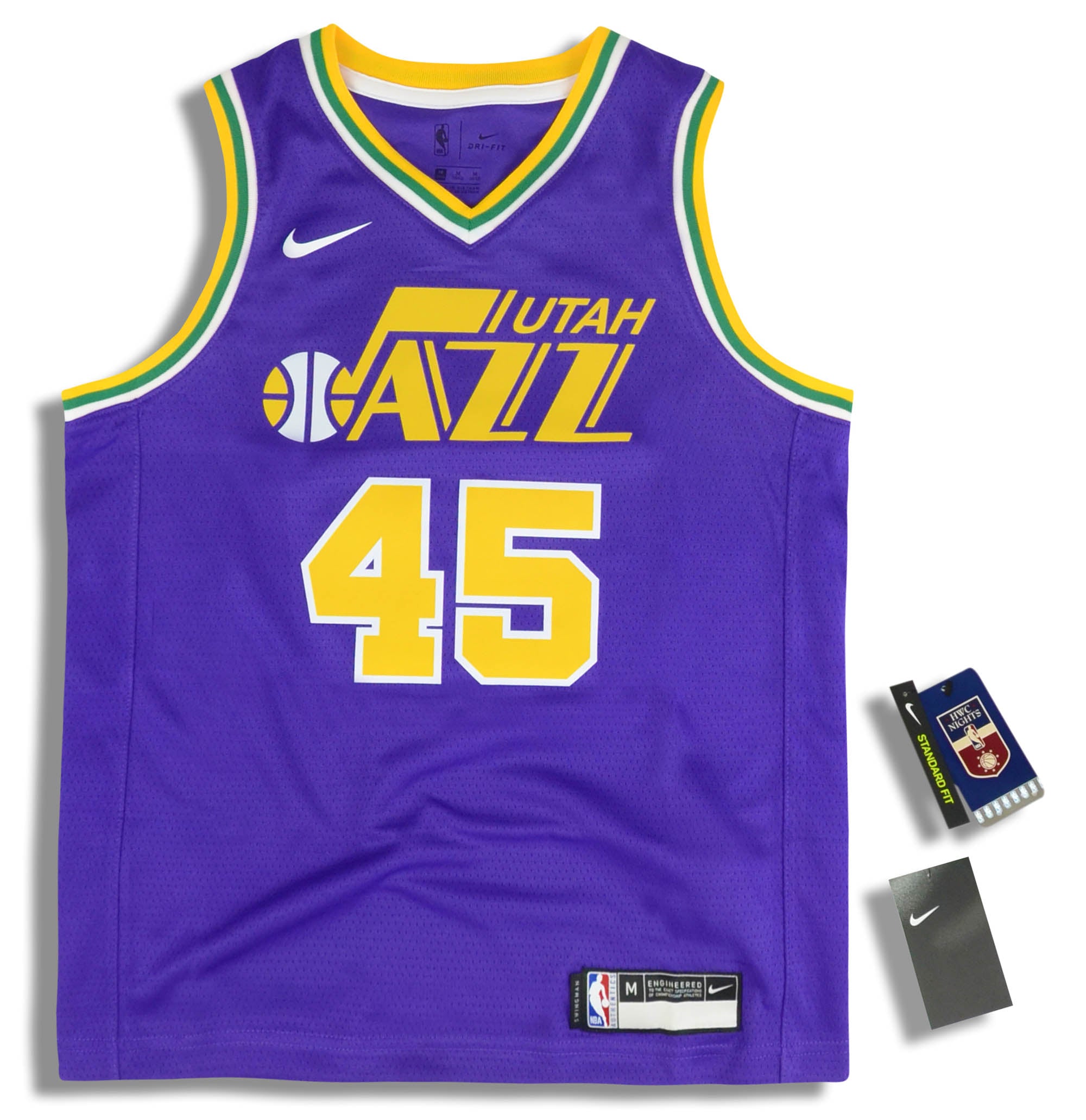 Nike Utah Jazz Donovan Mitchell #45 Blue Edition Swingman Jersey size 52