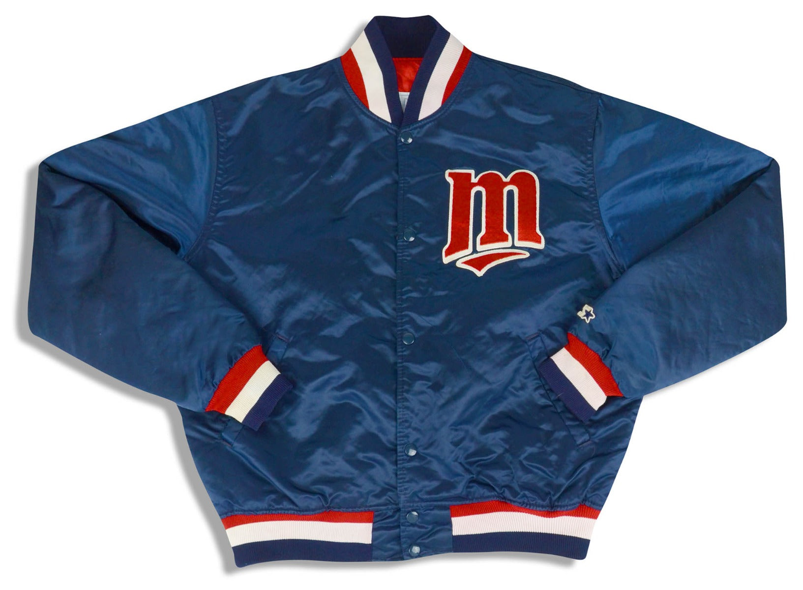 Vintage Starter Jacket MLB Milwaukee Brewers Diamond Collection Size Large