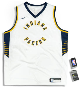 2018-19 INDIANA PACERS NIKE SWINGMAN JERSEY (HOME) Y - W/TAGS