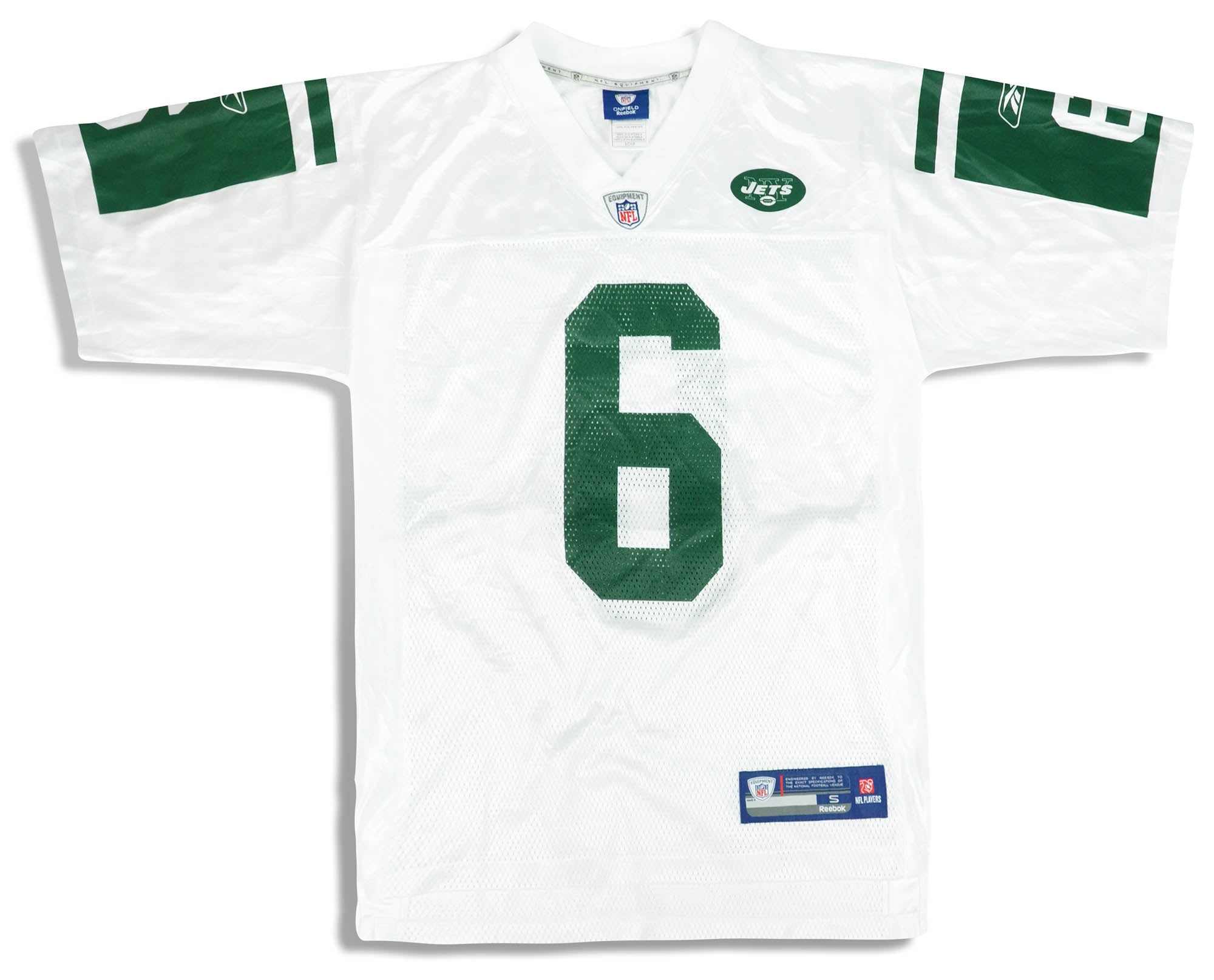 New York Jets Mark Sanchez Reebok Onfield Football Jersey 