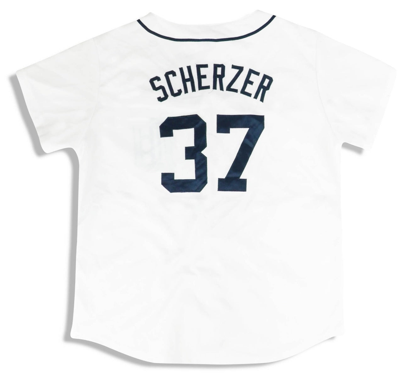 Max Scherzer Washington Nationals Majestic Official Player Name & Number T- Shirt - Red