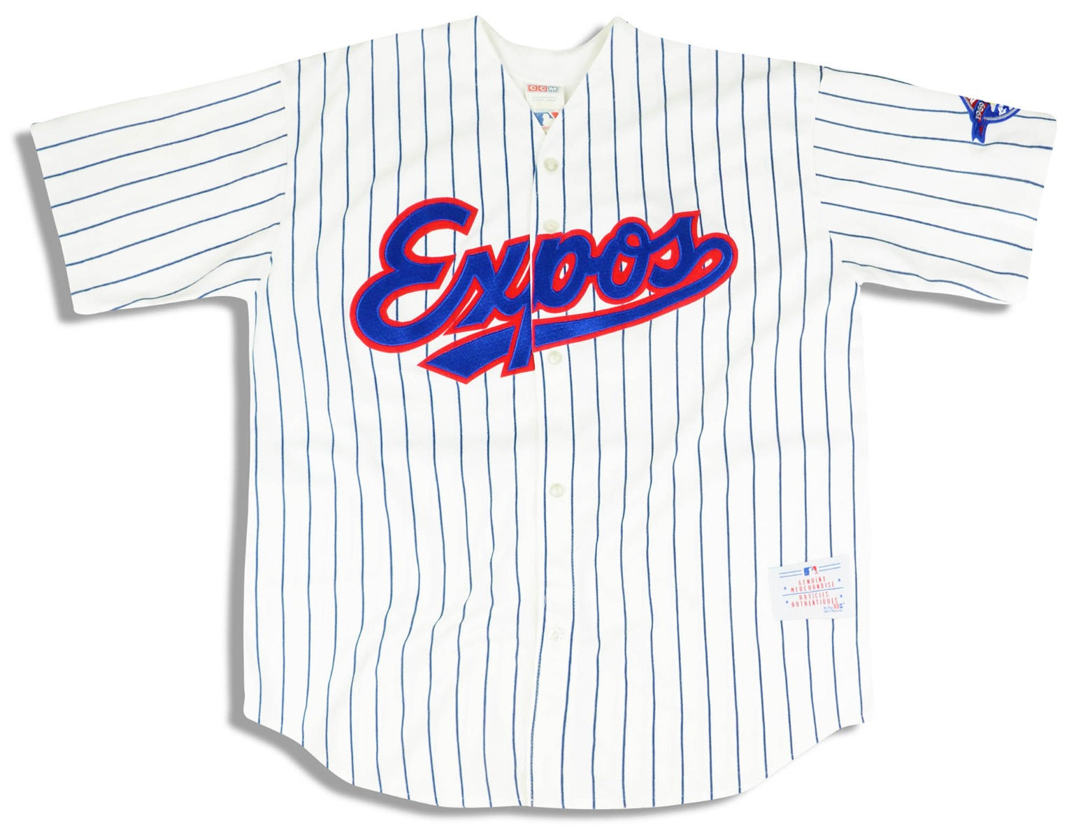 1993 MONTREAL EXPOS CCM JERSEY (HOME) L - Classic American Sports