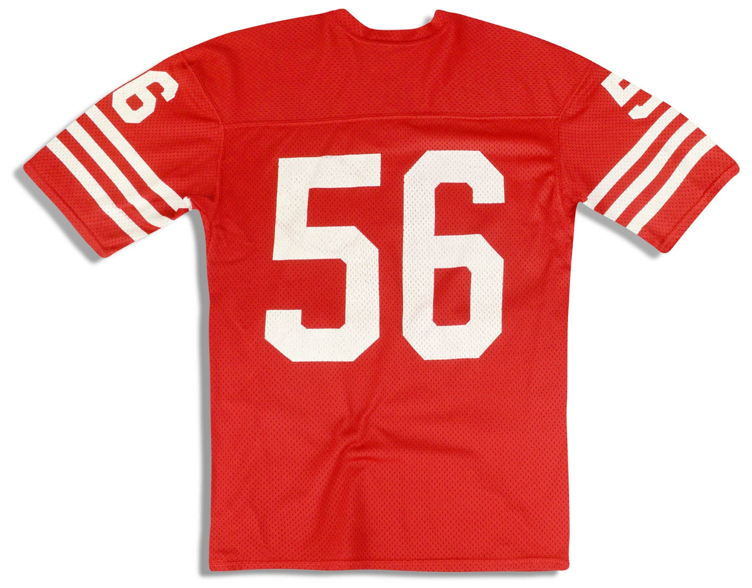 1980's SAN FRANCISCO 49ERS QUILLAN #56 RAWLINGS JERSEY (HOME) L