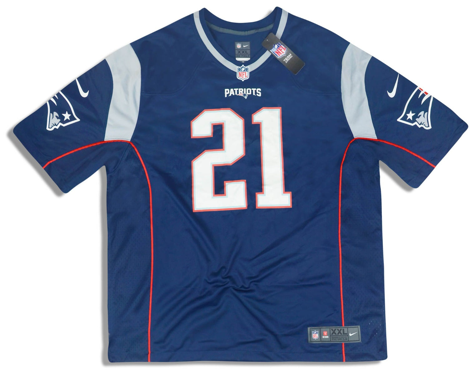 patriots 21 jersey