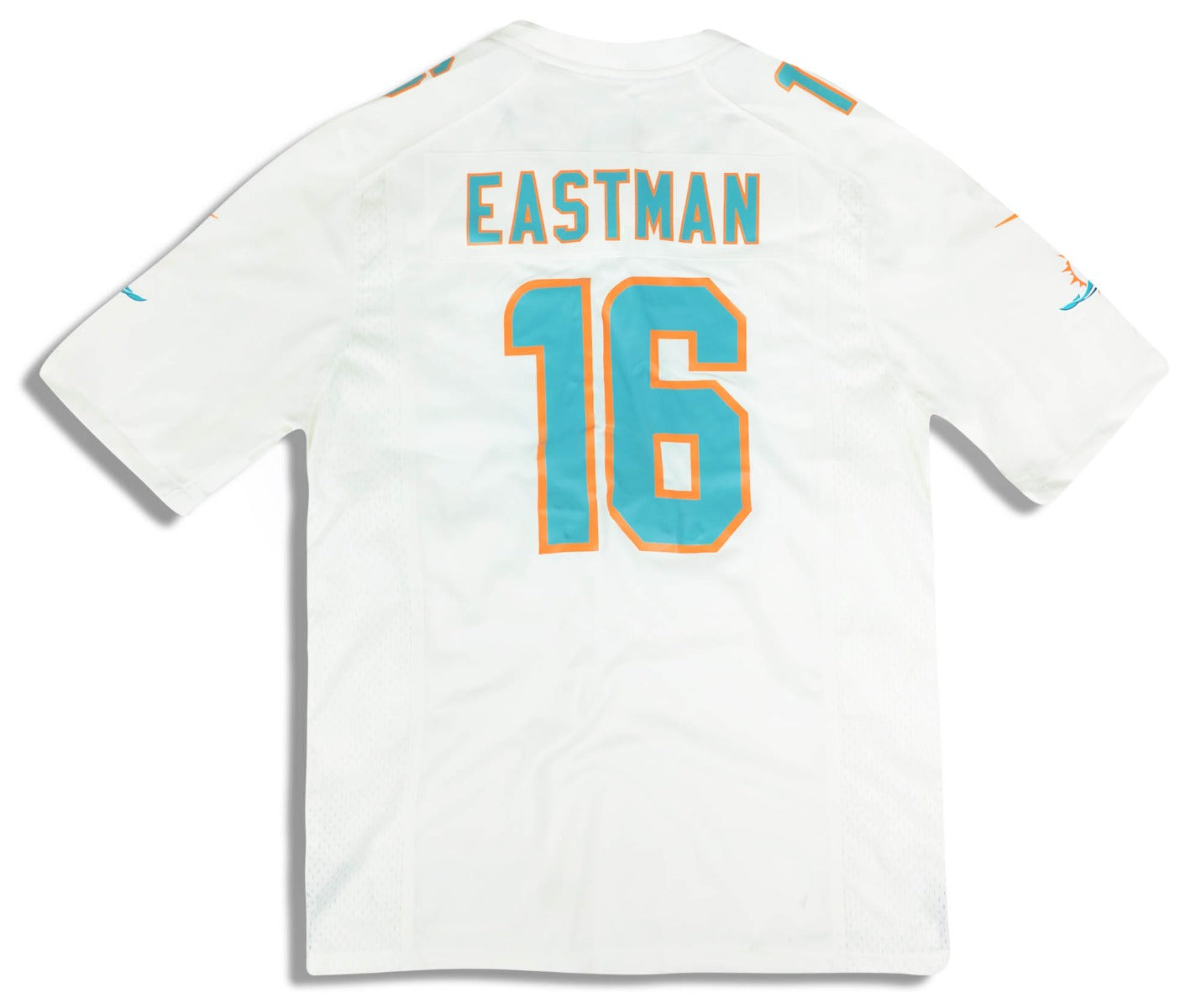 2018 MIAMI DOLPHINS EASTMAN #16 NIKE GAME JERSEY (AWAY) M - W/TAGS