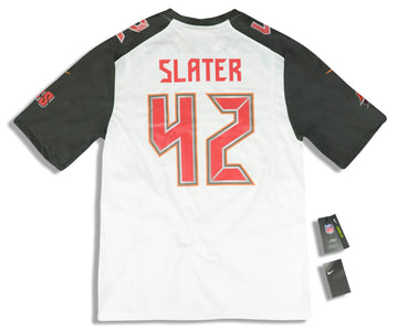 2018 TAMPA BAY BUCCANEERS SLATER #42 NIKE GAME JERSEY (AWAY) L - W/TAGS