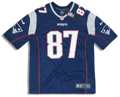 2019 NEW ENGLAND PATRIOTS LANG #87 NIKE GAME JERSEY (HOME) L - W/TAGS