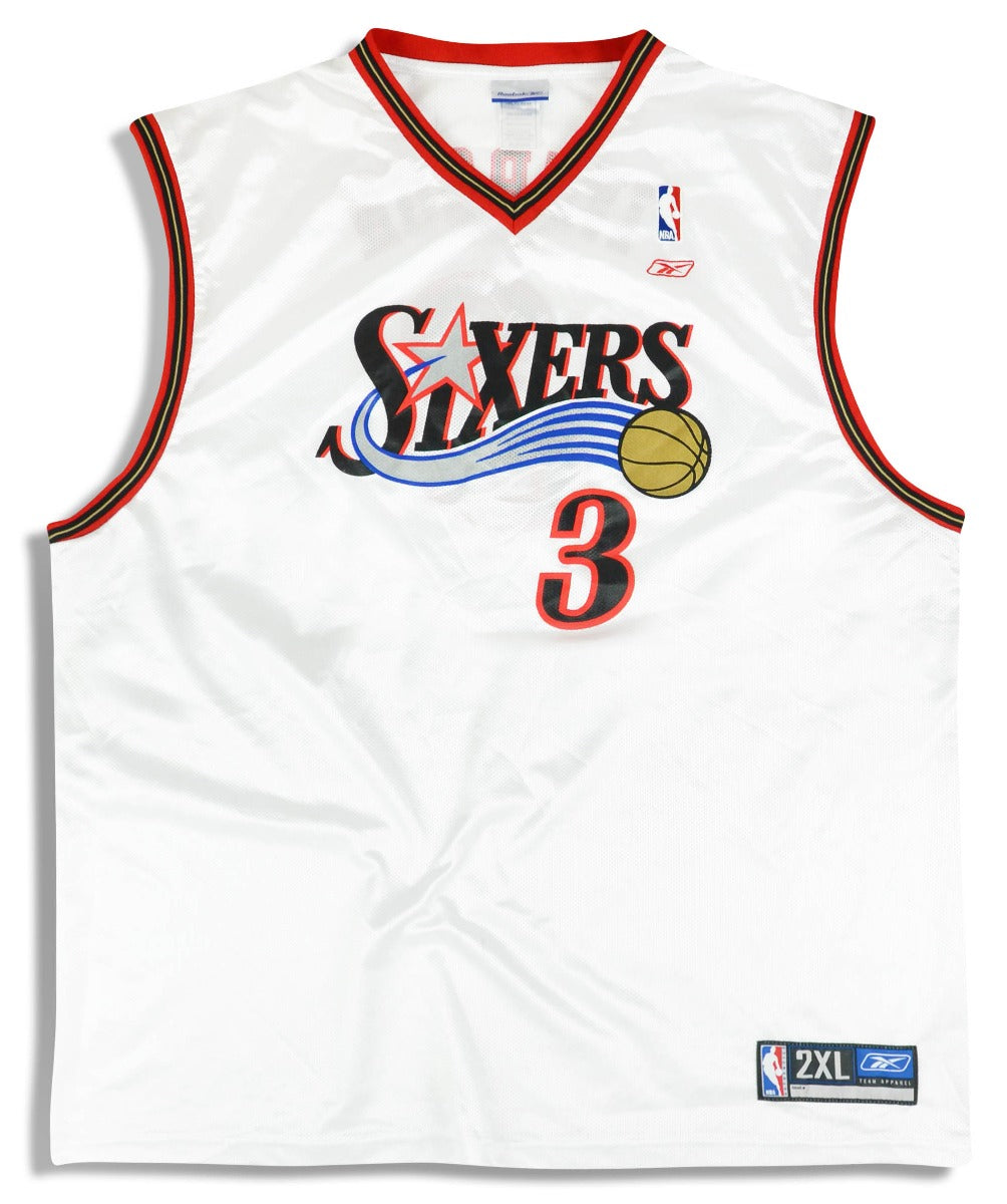 Vintage Champion NBA Philadelphia Sixers 76ers IVERSON #3 Jersey