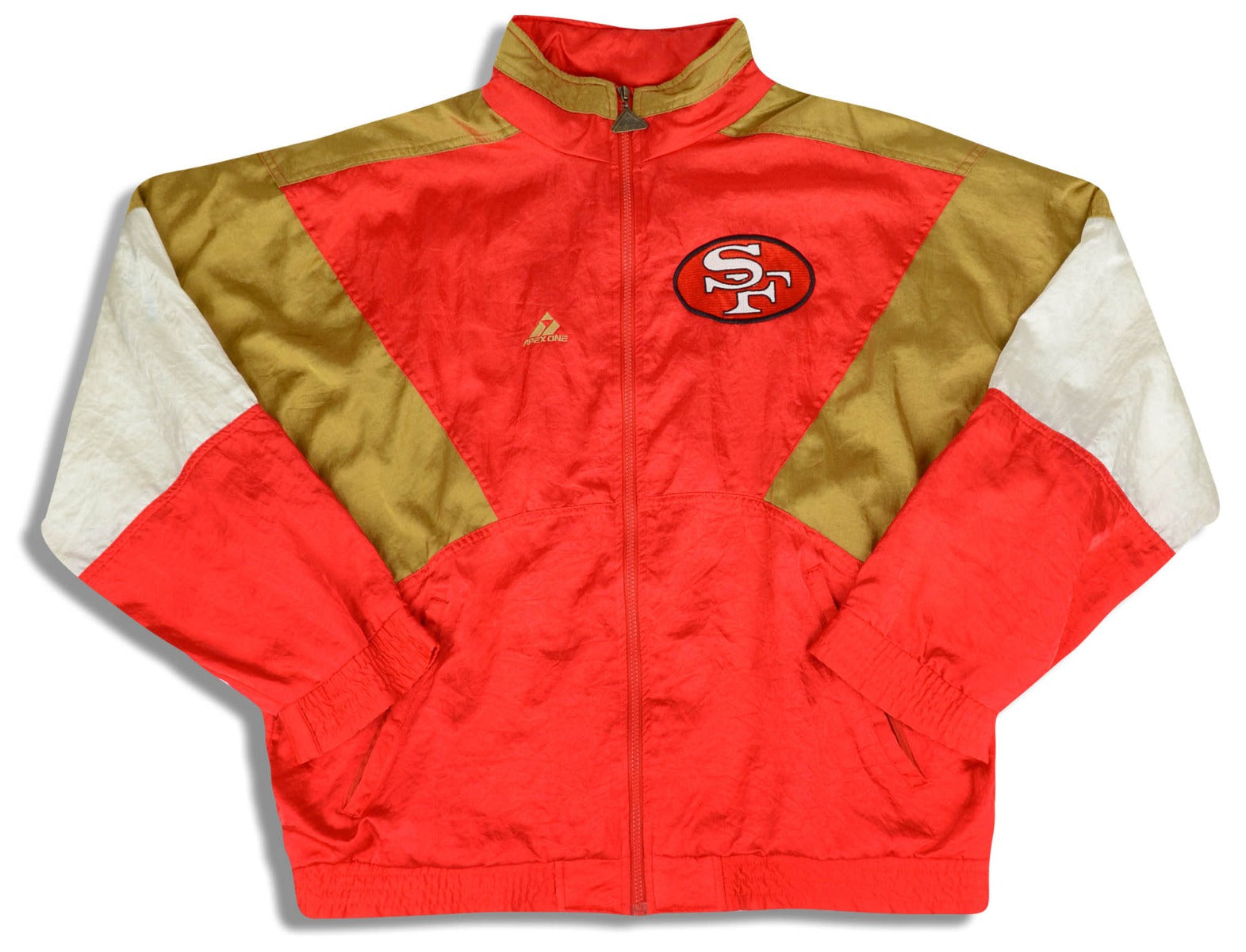 1990-95 SAN FRANCISCO 49ERS APEX ONE JACKET L - Classic American Sports