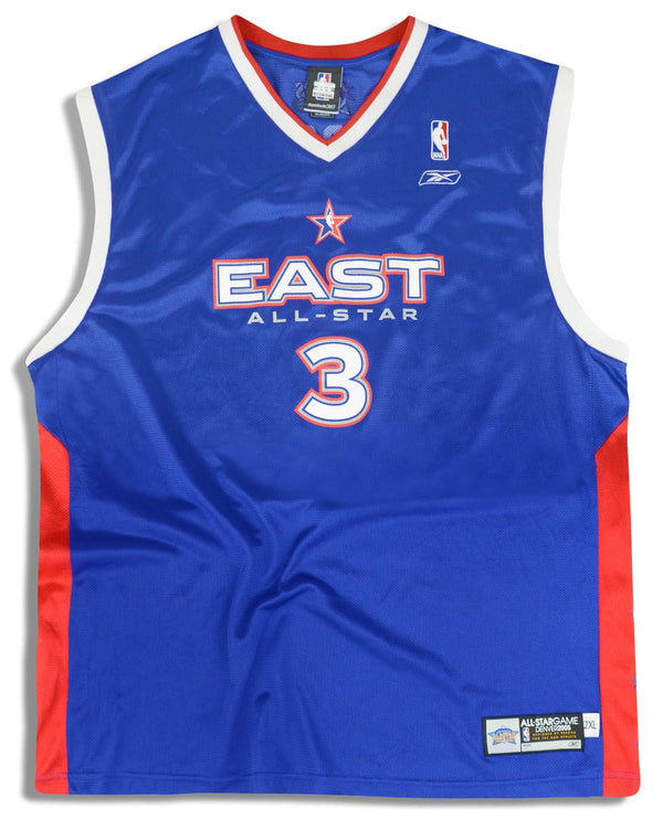 2005 Allen Iverson Eastern Conference NBA All Star 76ers Reebok Swingman  Jersey Size XL – Rare VNTG