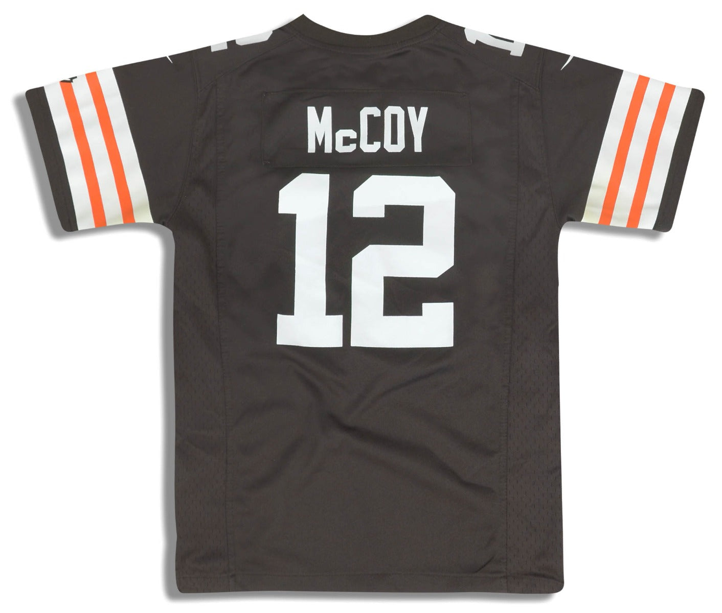 2012 CLEVELAND BROWNS McCOY #12 NIKE GAME JERSEY (HOME) Y