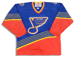 Custom St Louis Blues Throwback Vintage NHL Hockey Home Jersey NHL