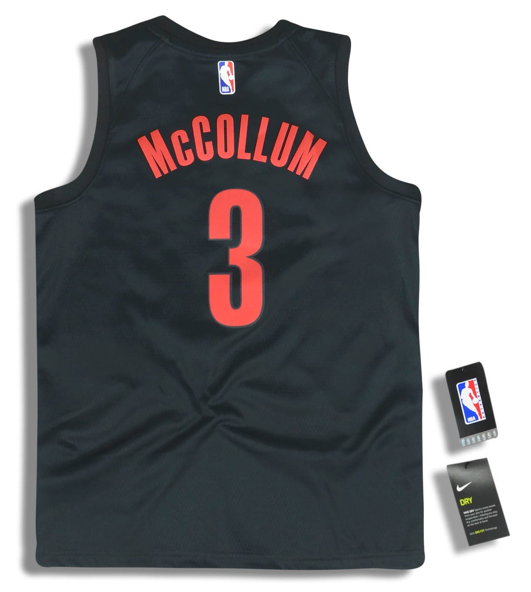 C.J. McCollum Portland Trail Blazers Nike Swingman Jersey Black