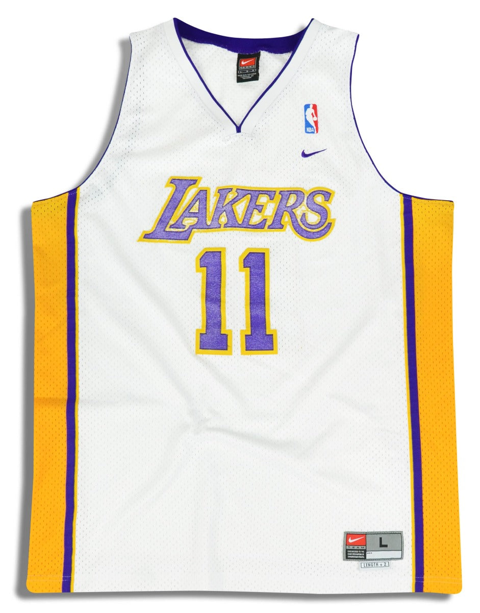 Vintage Nike NBA Los Angeles Lakers Karl Malone #11 Jersey 3480