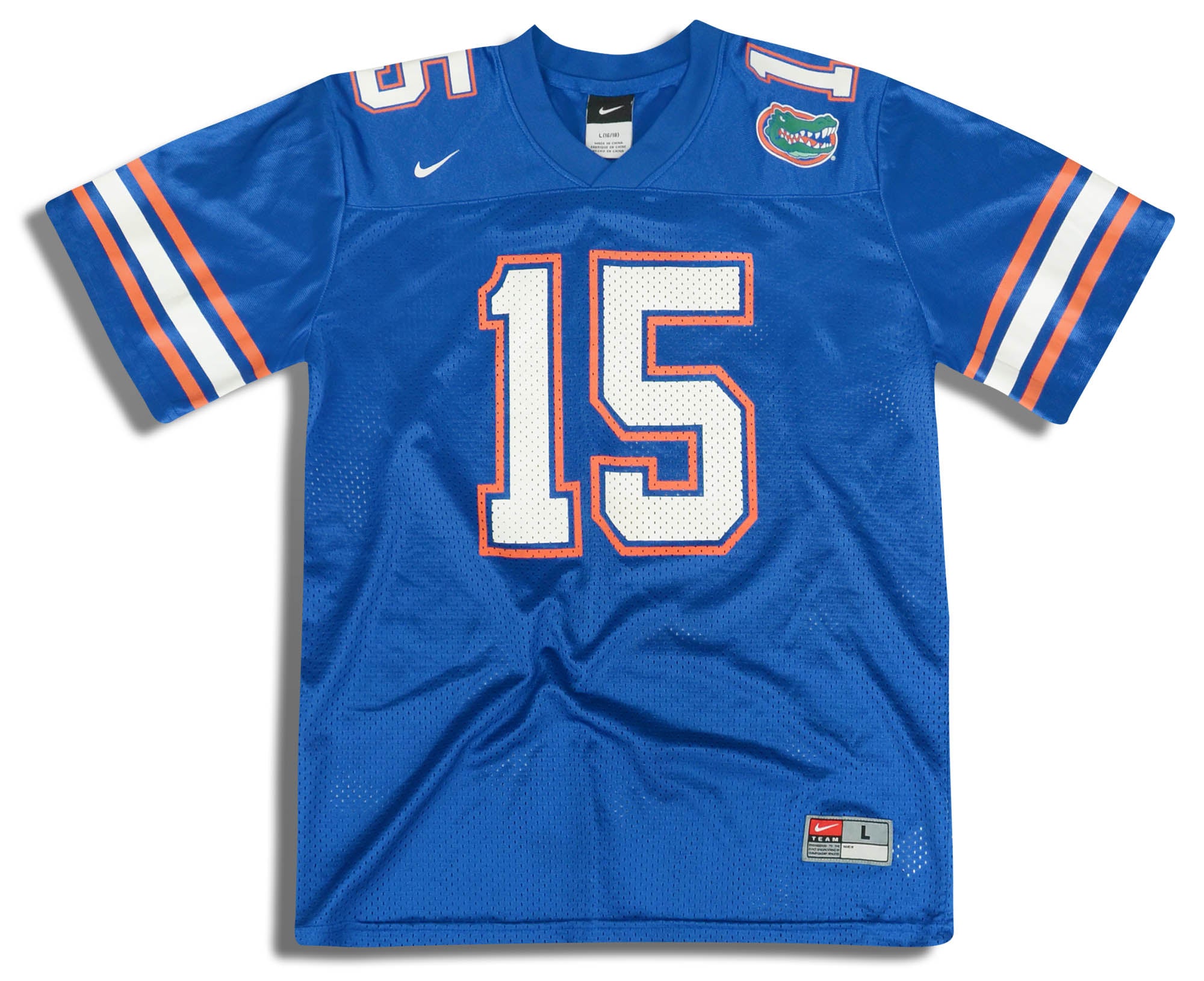 2006-09 FLORIDA GATORS TEBOW #15 NIKE JERSEY (HOME) Y - Classic