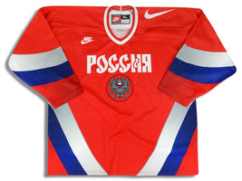 1990's RUSSIA NATIONAL HOCKEY TEAM NIKE JERSEY (HOME) XL