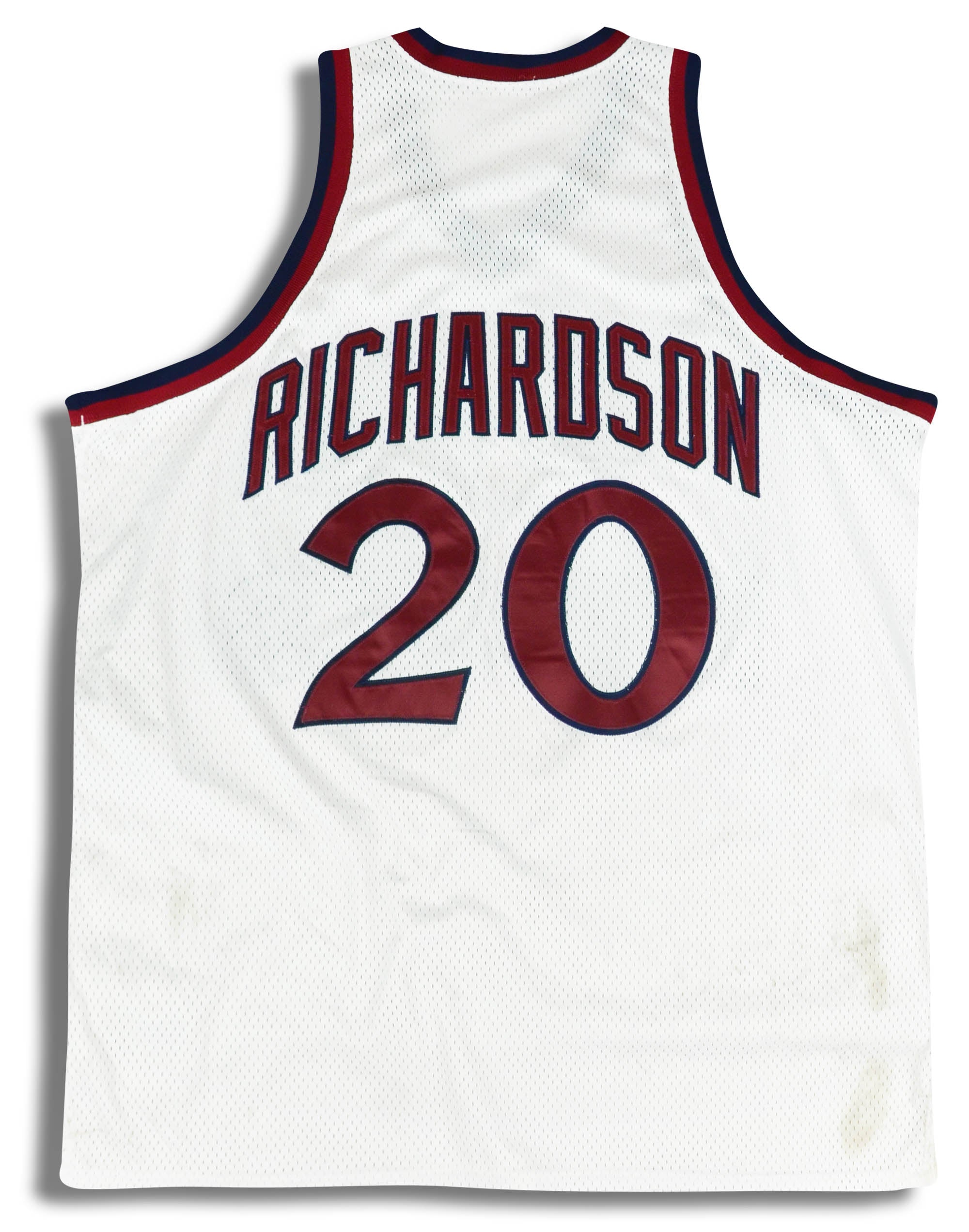 1979-80 AUTHENTIC NEW YORK KNICKS RICHARDSON #20 MITCHELL & NESS HARDWOOD CLASSICS JERSEY (HOME) XXL