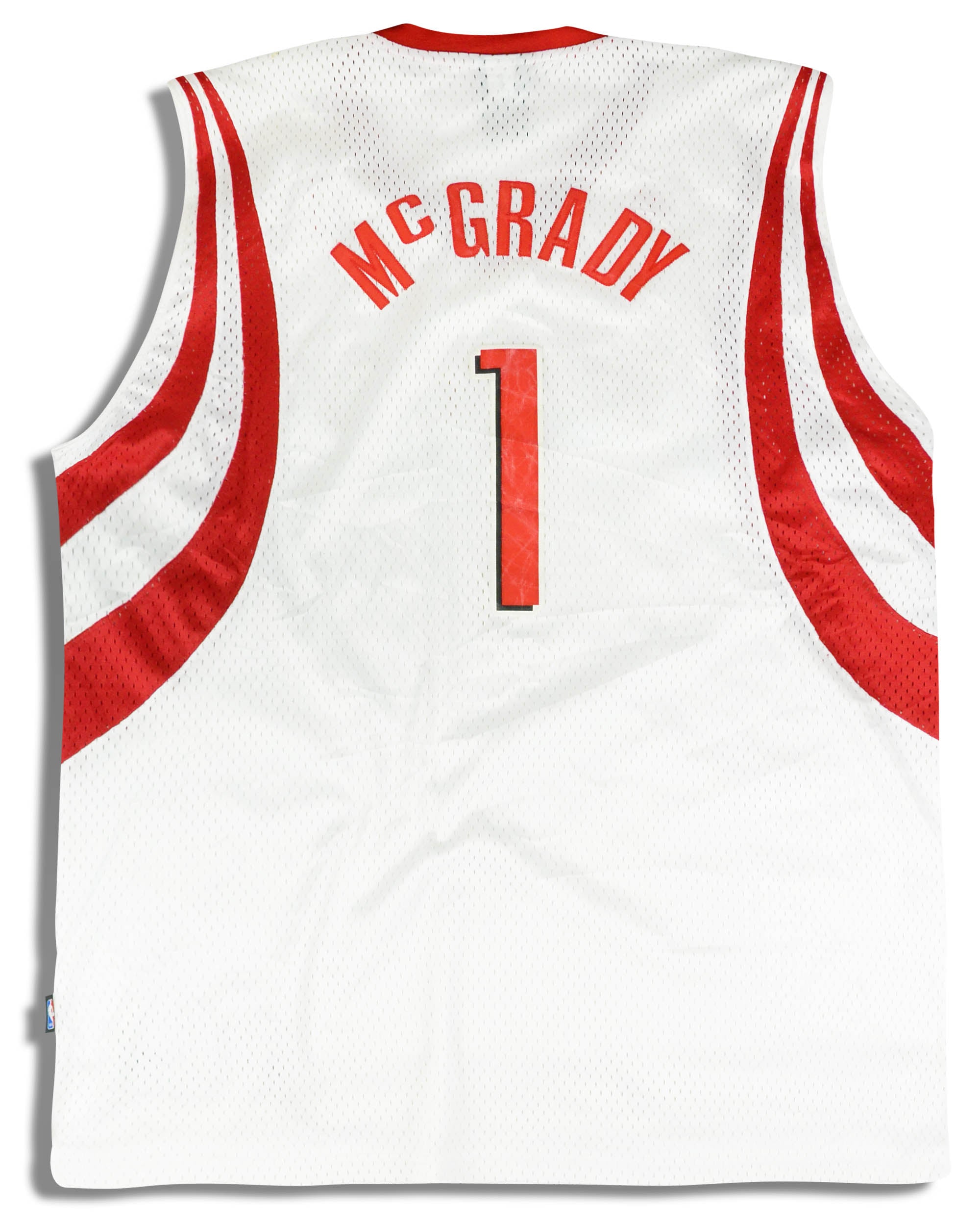 2004-06 Houston Rockets Authentic Black Jersey McGrady #1