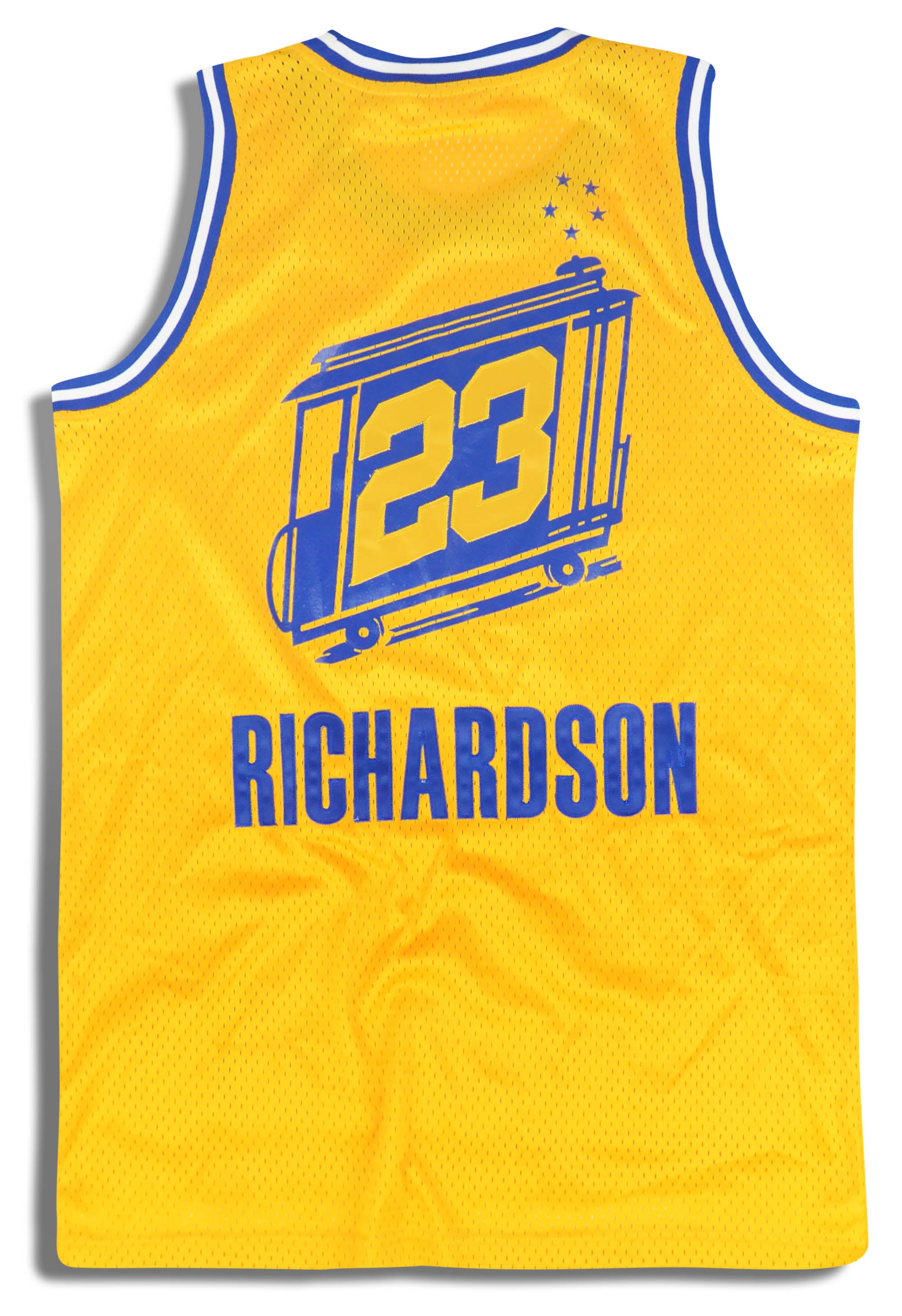 1966-67 GOLDEN STATE WARRIORS RICHARDSON #23 ADIDAS HARDWOOD CLASSICS SWINGMAN JERSEY (HOME) M