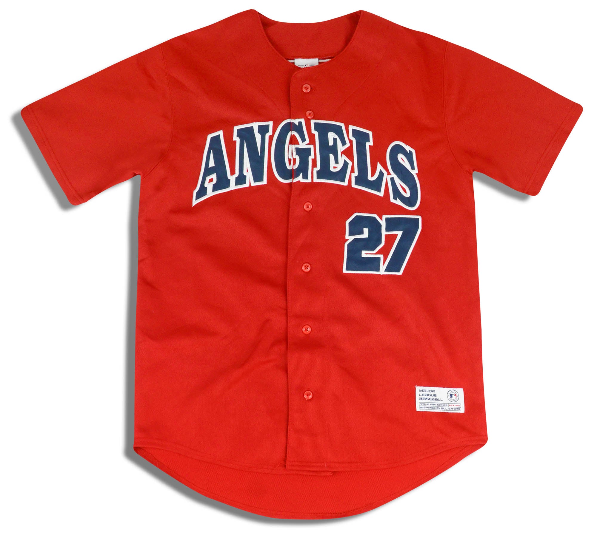 2004-09 LA ANGELS GUERRERO #27 TRUE FAN JERSEY M - Classic American Sports