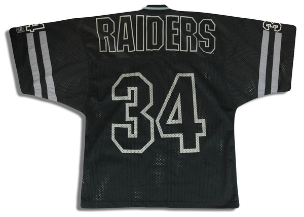 1991 LOS ANGELES RAIDERS #34 CAMPRI TEAMLINE JERSEY L - Classic