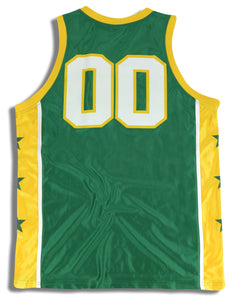 2010's WASHINGTON GENERALS #00 REPLICA SIGNED JERSEY L