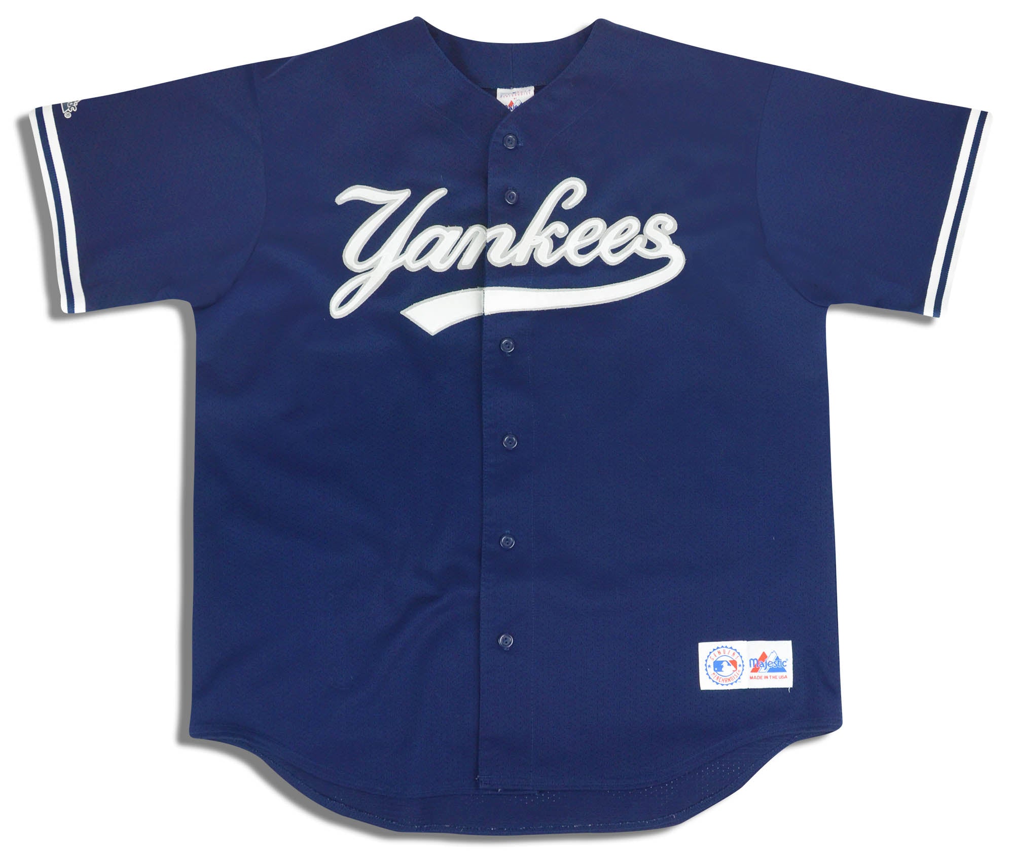 New York Yankees Derek Jeter #2 Majestic MLB Baseball Jersey Shirt