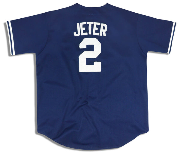 2009-14 NEW YORK YANKEES JETER #2 MAJESTIC JERSEY (HOME) Y - Classic  American Sports