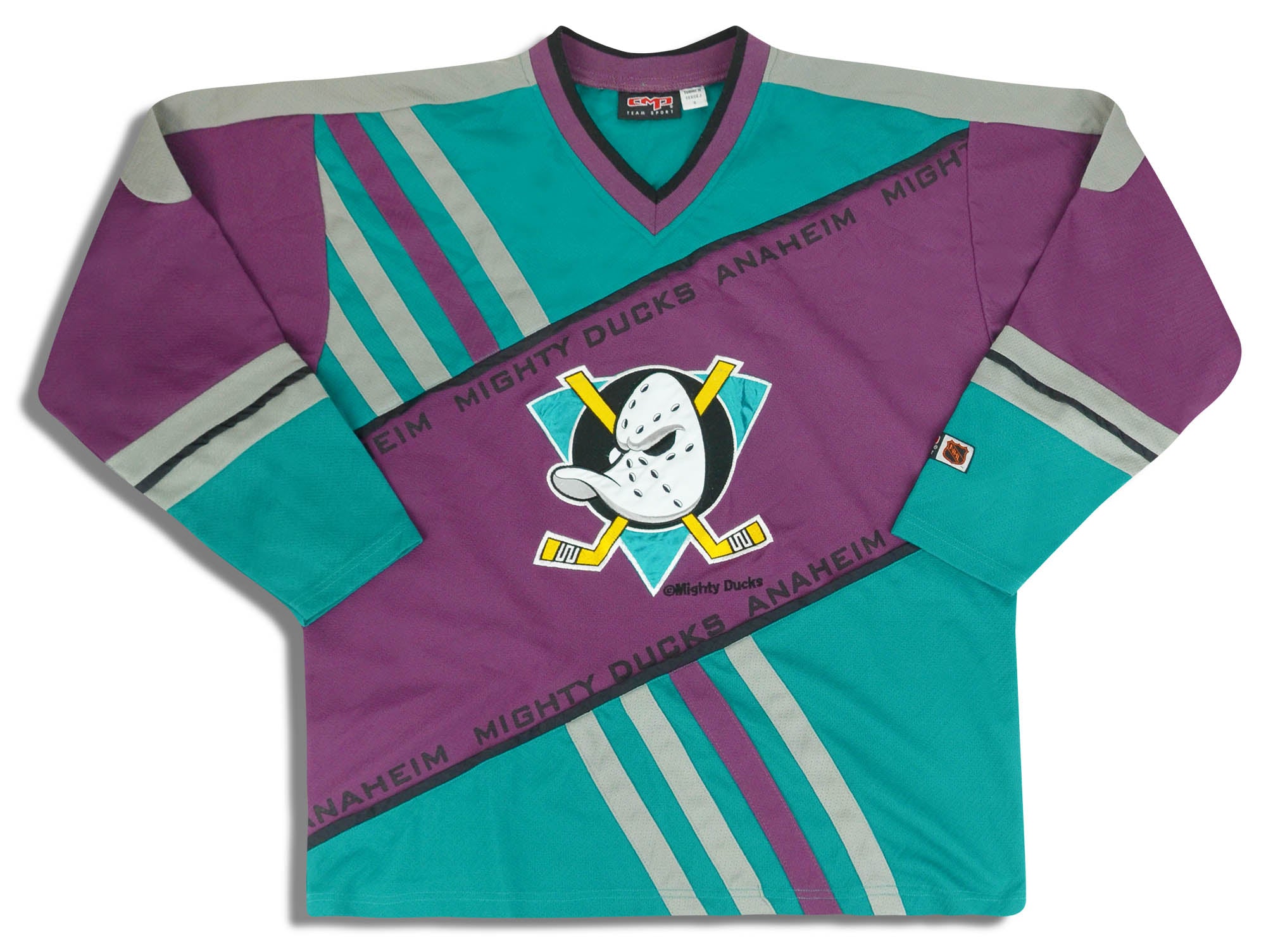 adidas Anaheim Ducks Purple Team Classic Jersey