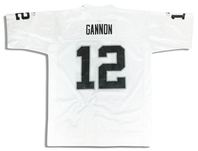 2004 OAKLAND RAIDERS GANNON #12 REEBOK ON FIELD JERSEY (AWAY) XL