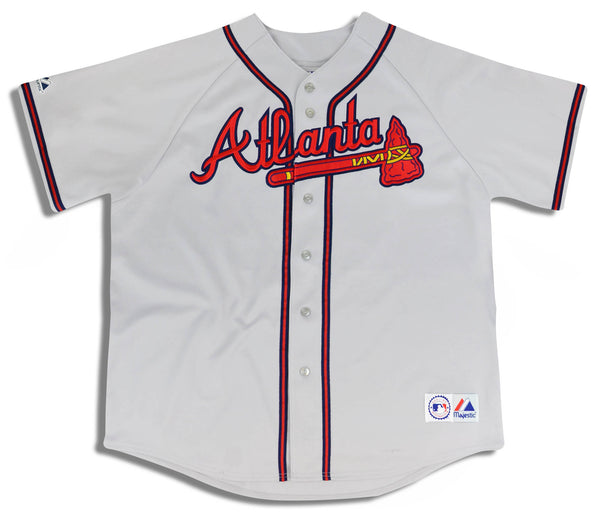 Majestic JOHN SMOLTZ JERSEY Atlanta Braves size 52 navy blue