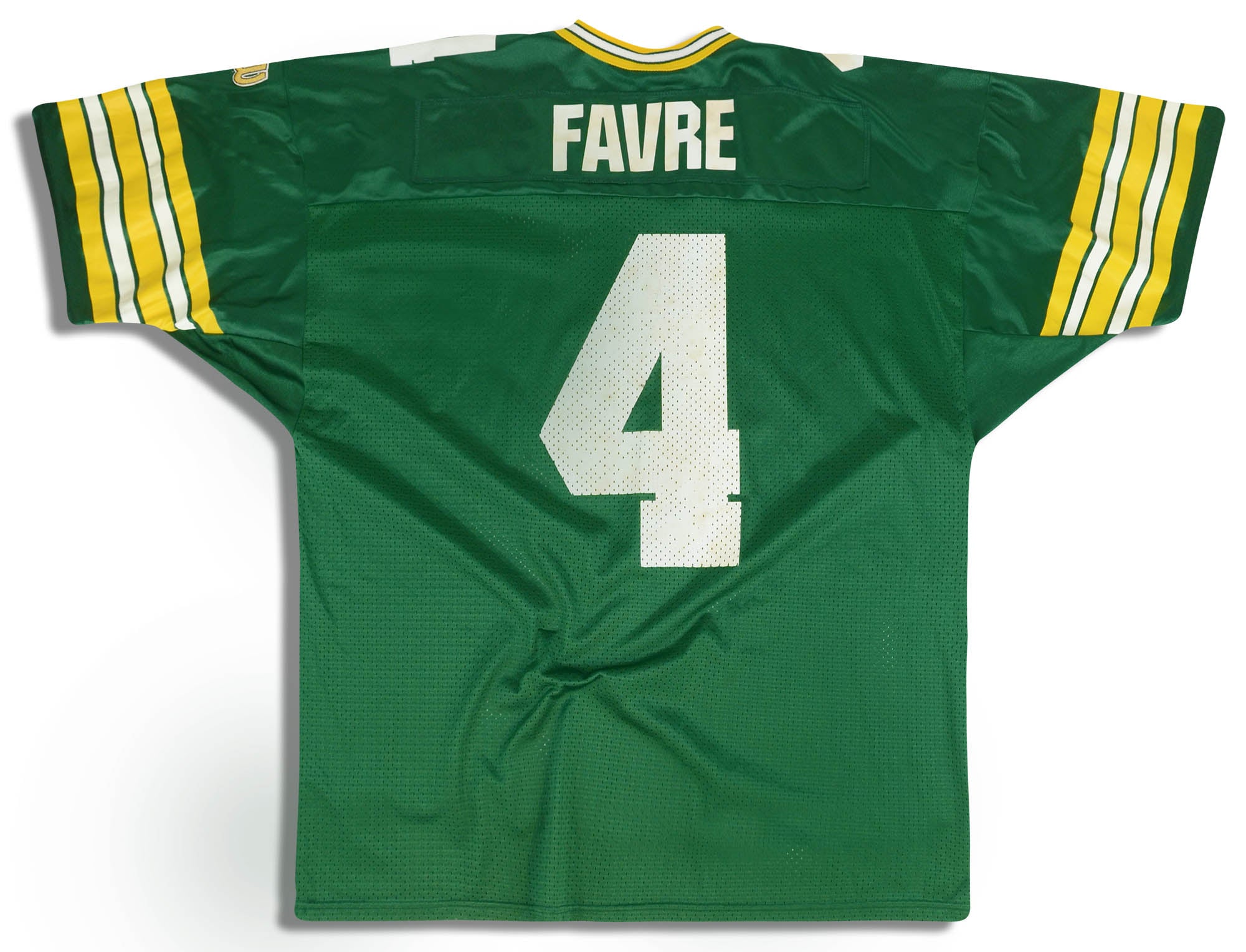 1992-96 GREEN BAY PACKERS FAVRE #4 WILSON JERSEY (HOME) XXL