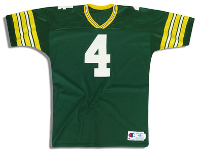 1992-96 GREEN BAY PACKERS FAVRE #4 CHAMPION JERSEY (HOME) XL