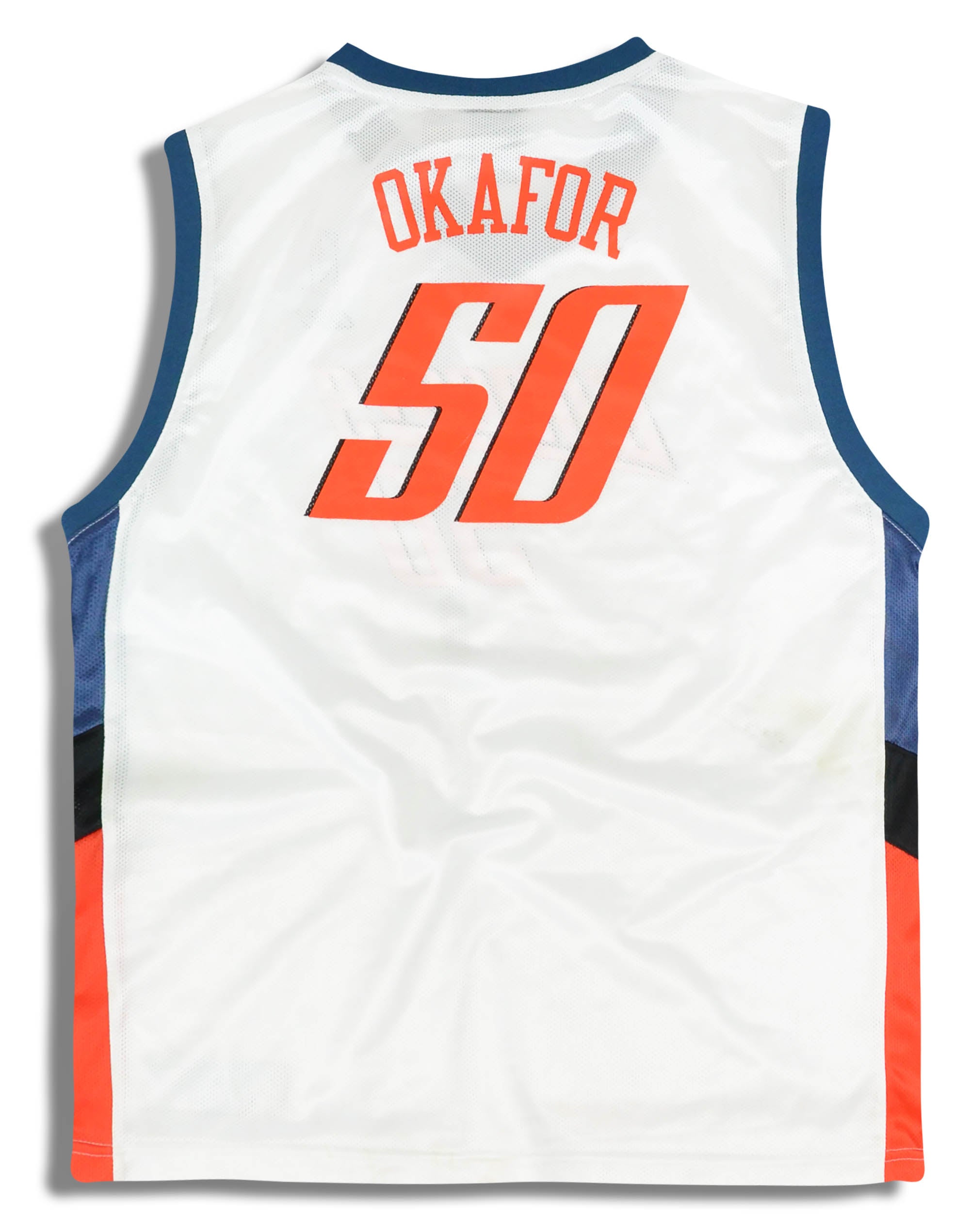Reebok, Shirts & Tops, Emeka Okafor 5 Charlotte Bobcats Reebok Sewn Nba  Basketball Jersey Youth Xl