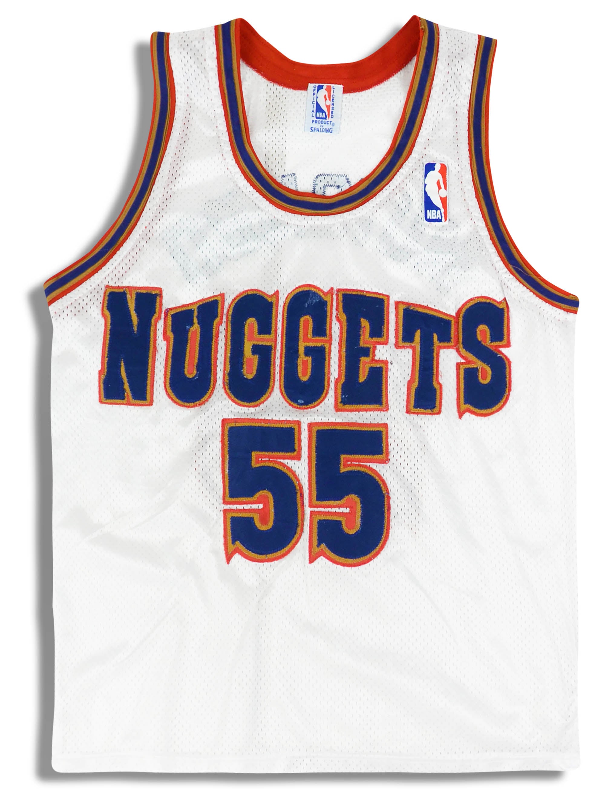 Nike Deadstock Vintage Champion NBA Nuggets 55 Mutombo 90s Size XX-Large Made in USA