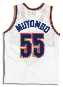 ) Mitchell & Ness Denver Nuggets Mutombo #55 Reversible Jersey - NEW
