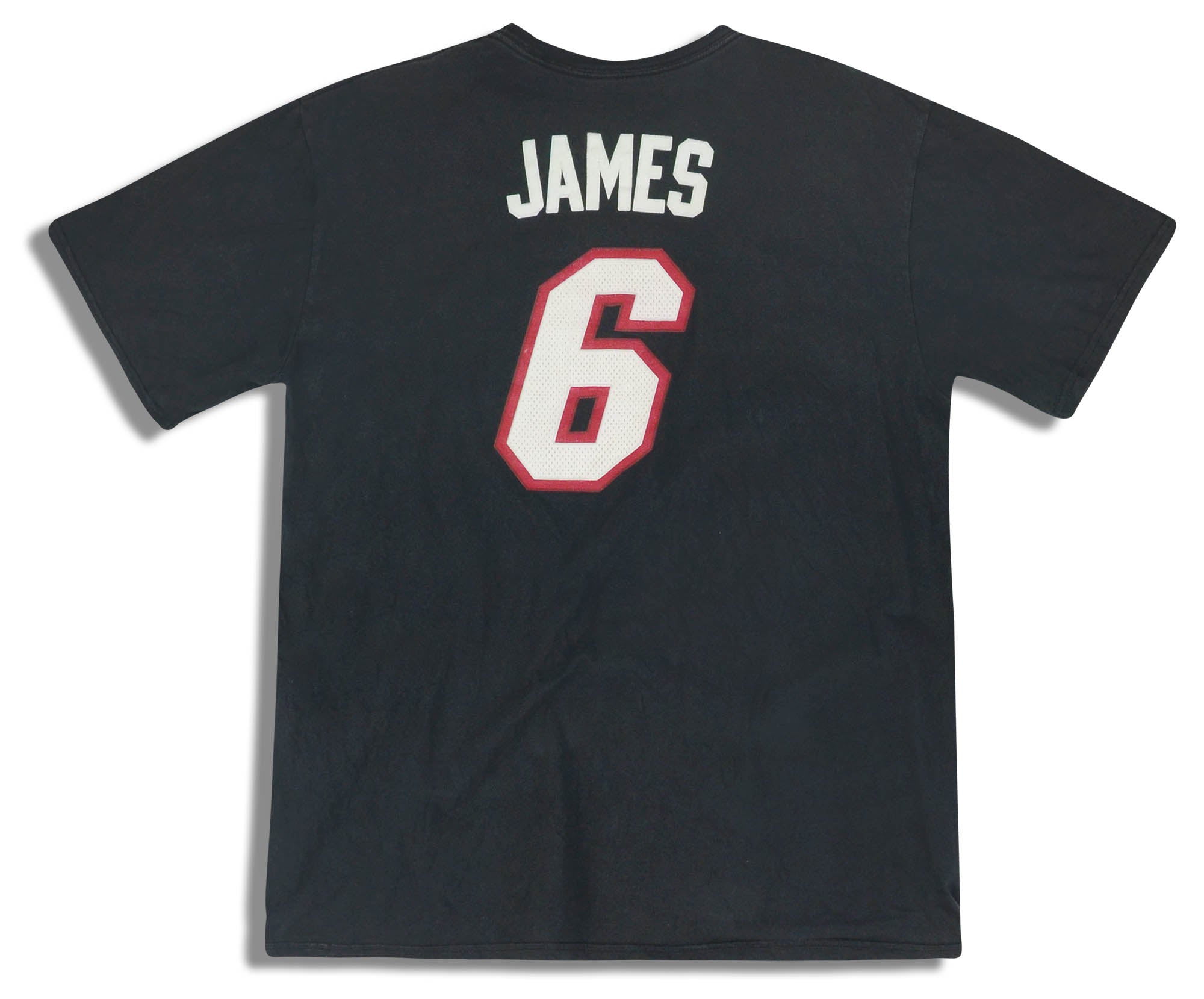 2010-14 MIAMI HEAT JAMES #6 ADIDAS JERSEY (ALTERNATE) XS - Classic American  Sports